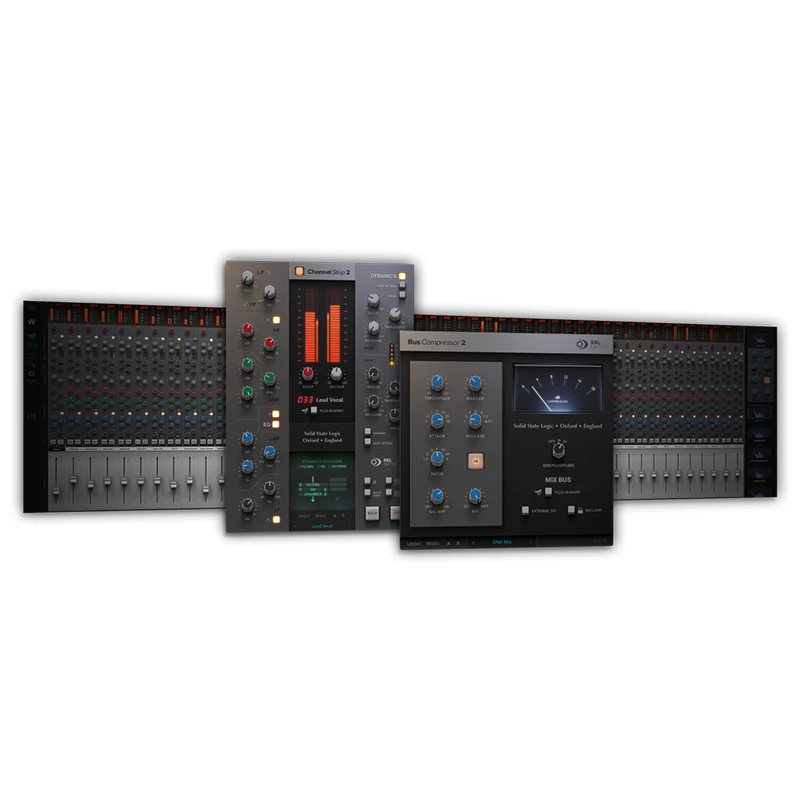 솔리드 스테이트 로직 SSL UC1 SSL DAW 호스트 믹스 컨트롤러 배열 녹음