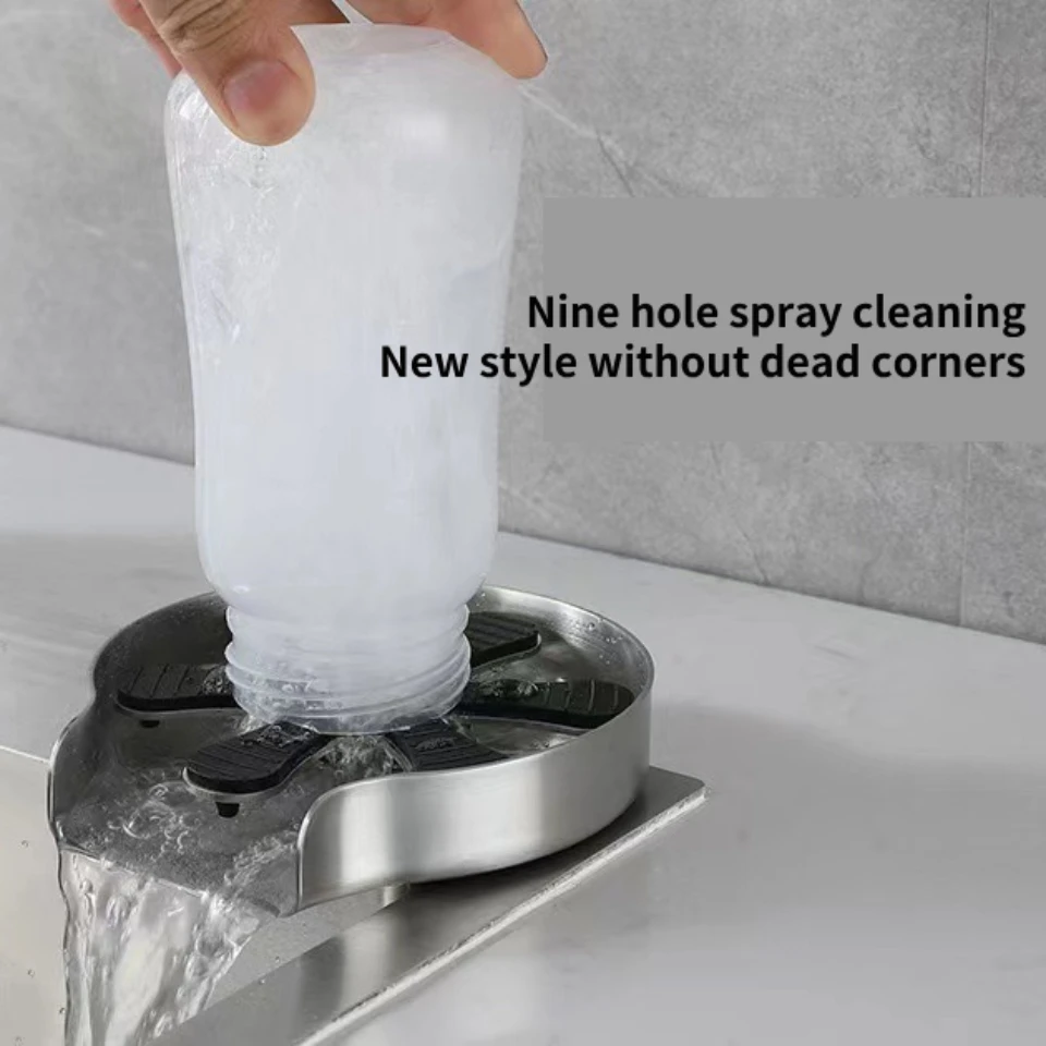 cup washer High pressure cleaning machine Six leaf cup washer head Automatic cleaning press type stainless steel washingartifact