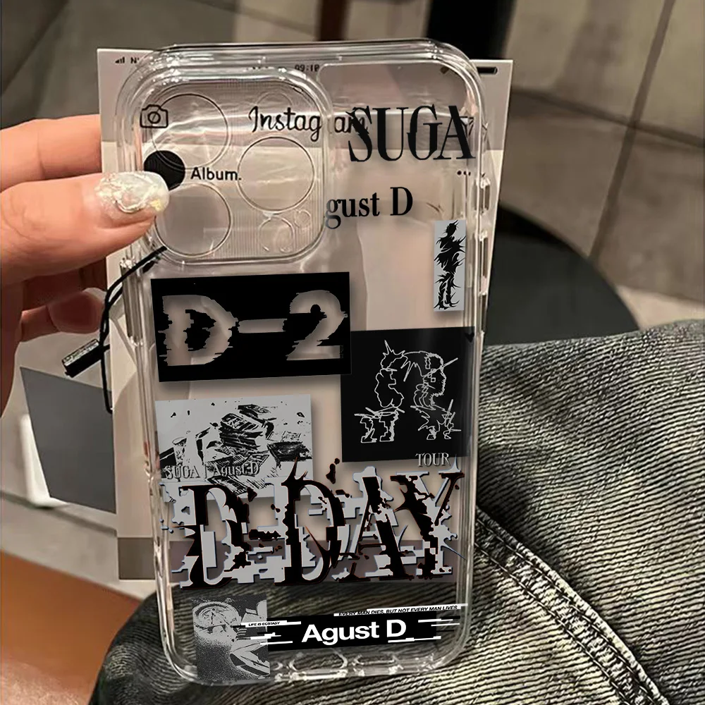 Crystal Clear Space Phone Case - Transparent Cover