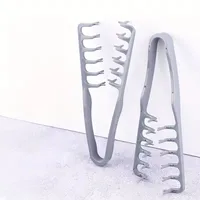 Peigne volumateur pour cheveux, outil de coiffage texturé en plastique ABS pour cheveux normaux, effet naturel, lifting et couverture des racines des cheveux 1