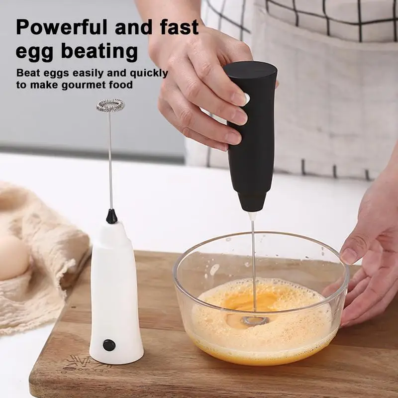 

Electric Milk Frother Handheld Coffee Cream Blender Kitchen Drink Foamer Whisk Mixer For Cappuccino Cocktails Latte Beat Eggs
