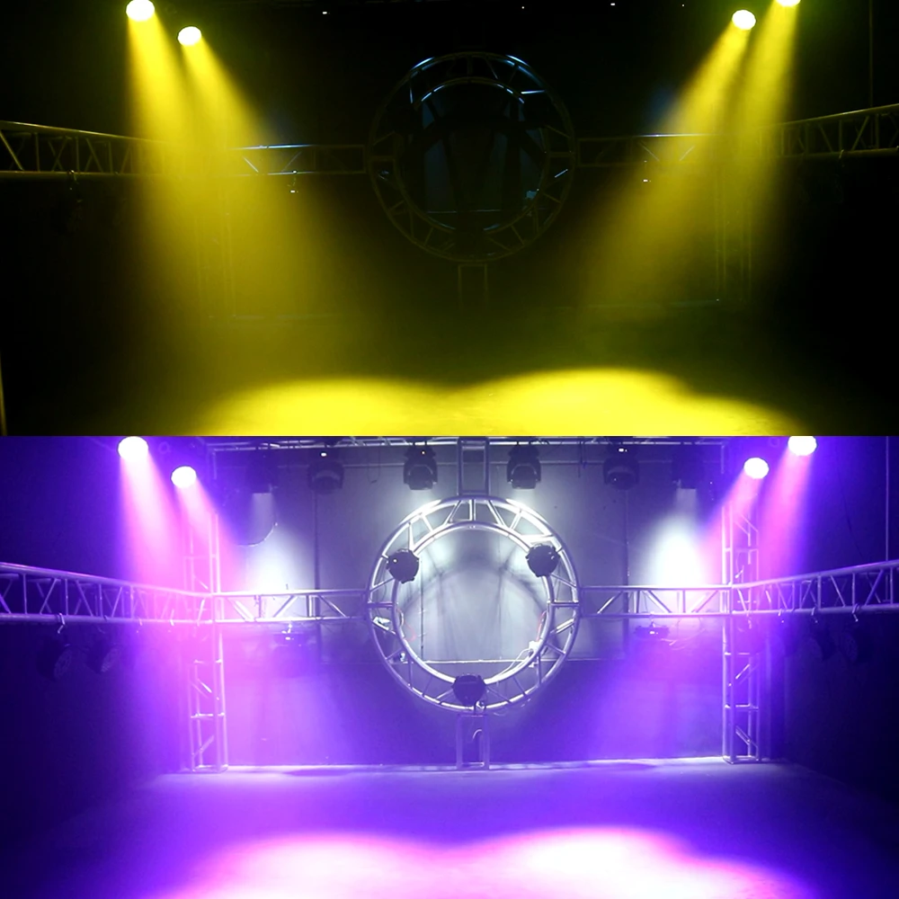 Led Light Disco Light Led Stage Light Mini Led Stage Light SHEHDS LED Beam + Wash 19x15W RGBW Zoom Lighting For Professional Stage Performances Bars Parties Nightclubs DJ&Disco