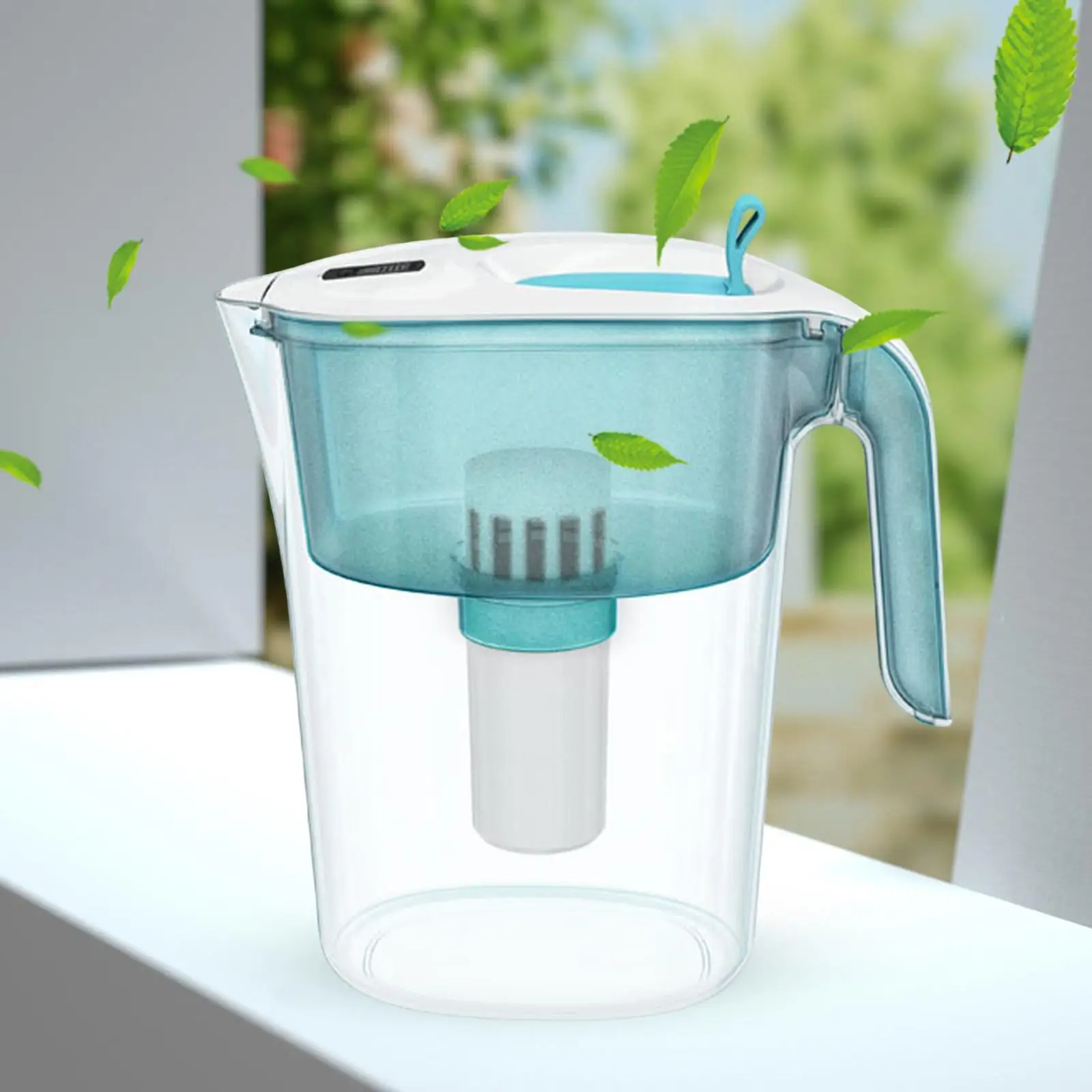 Jarra con filtro de agua de 4.2L, jarra con mango, botella de agua,  hervidor, jarra para cocina, oficina y hogar - AliExpress