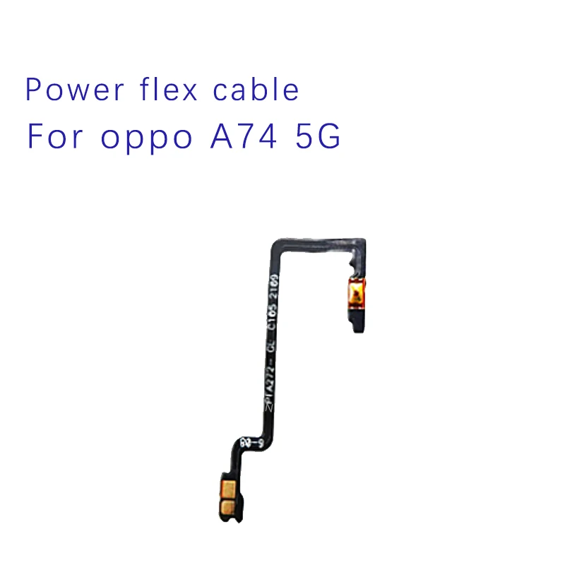 Для OPPO A74 5G включение/выключение питания, громкость переключатель ключ для боковой кнопки гибкий кабель