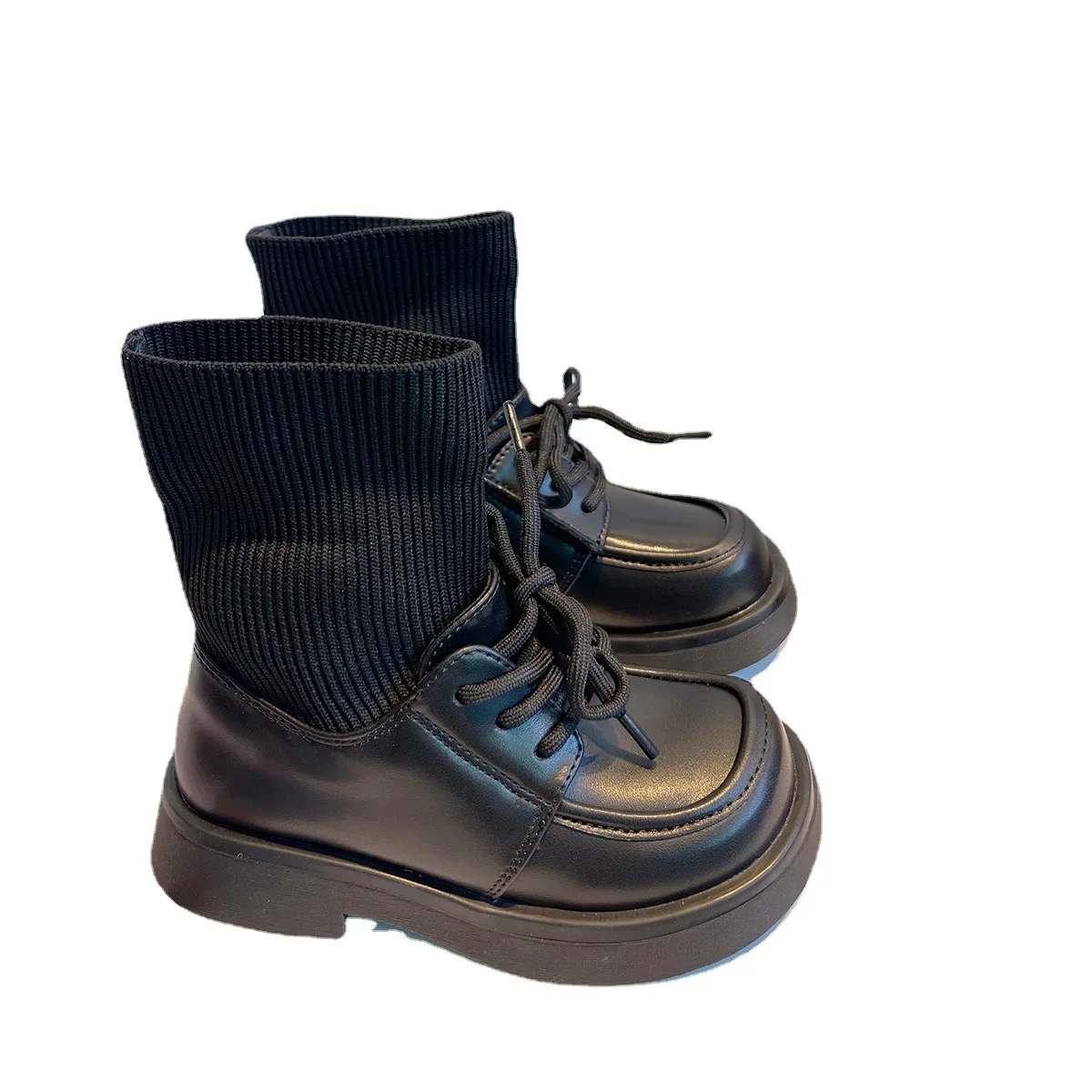 

Girls' Shoes Children's Unisex Short Boots 2022 New Spring Autumn Socks Boots Autumn Princess Socks Boots