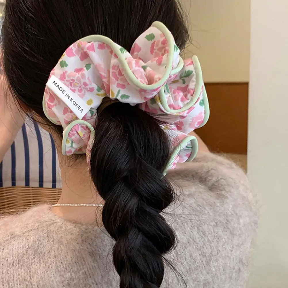 

Женская Цветочная резинка для волос Sen Style, простой модный аксессуар для волос в подарок