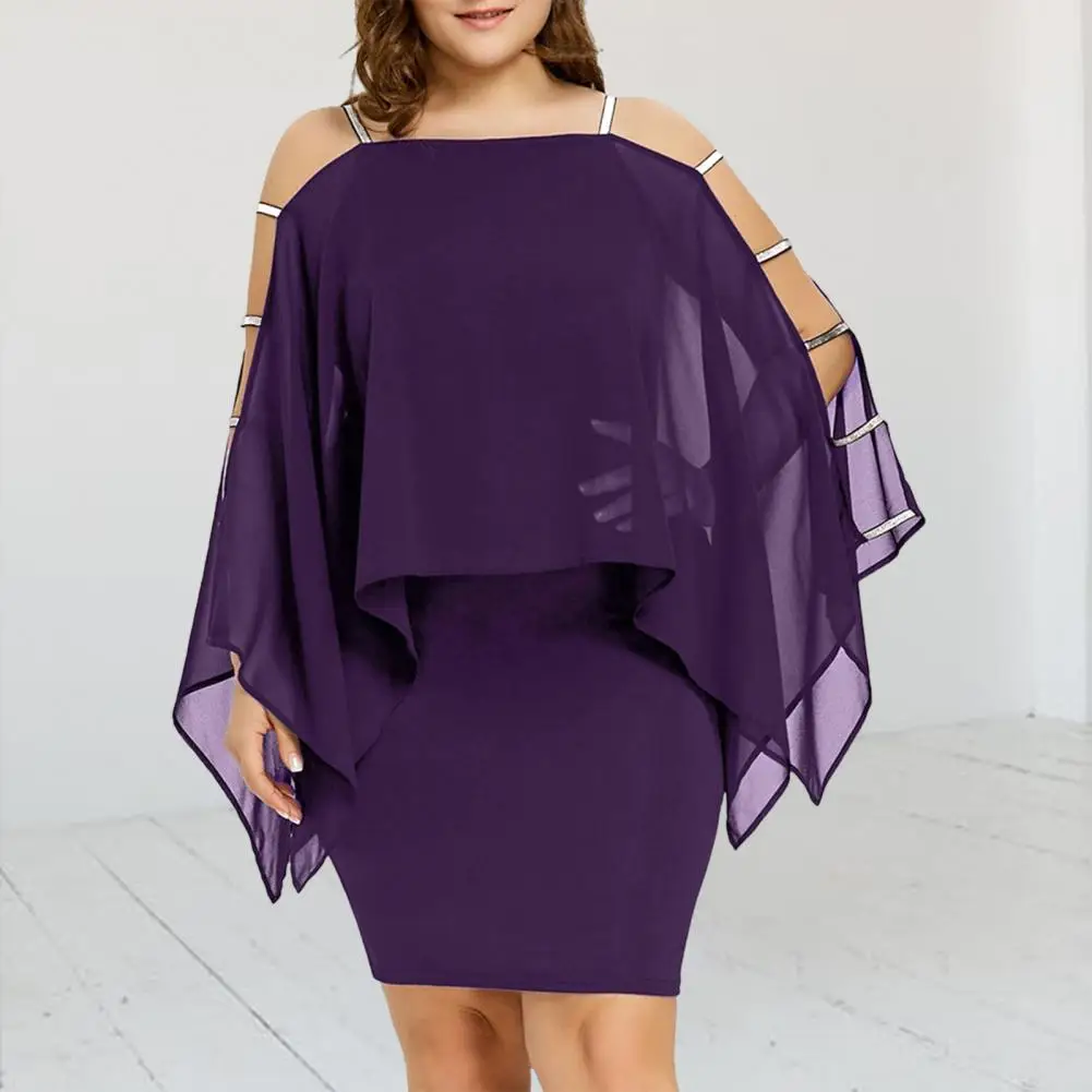 

XL-5XL Robe Femme Women Plus Size Wedding Guest Lace Swing Dress Retro Half Sleeve Off Shoulder Evening Prom Cocktail Dresses