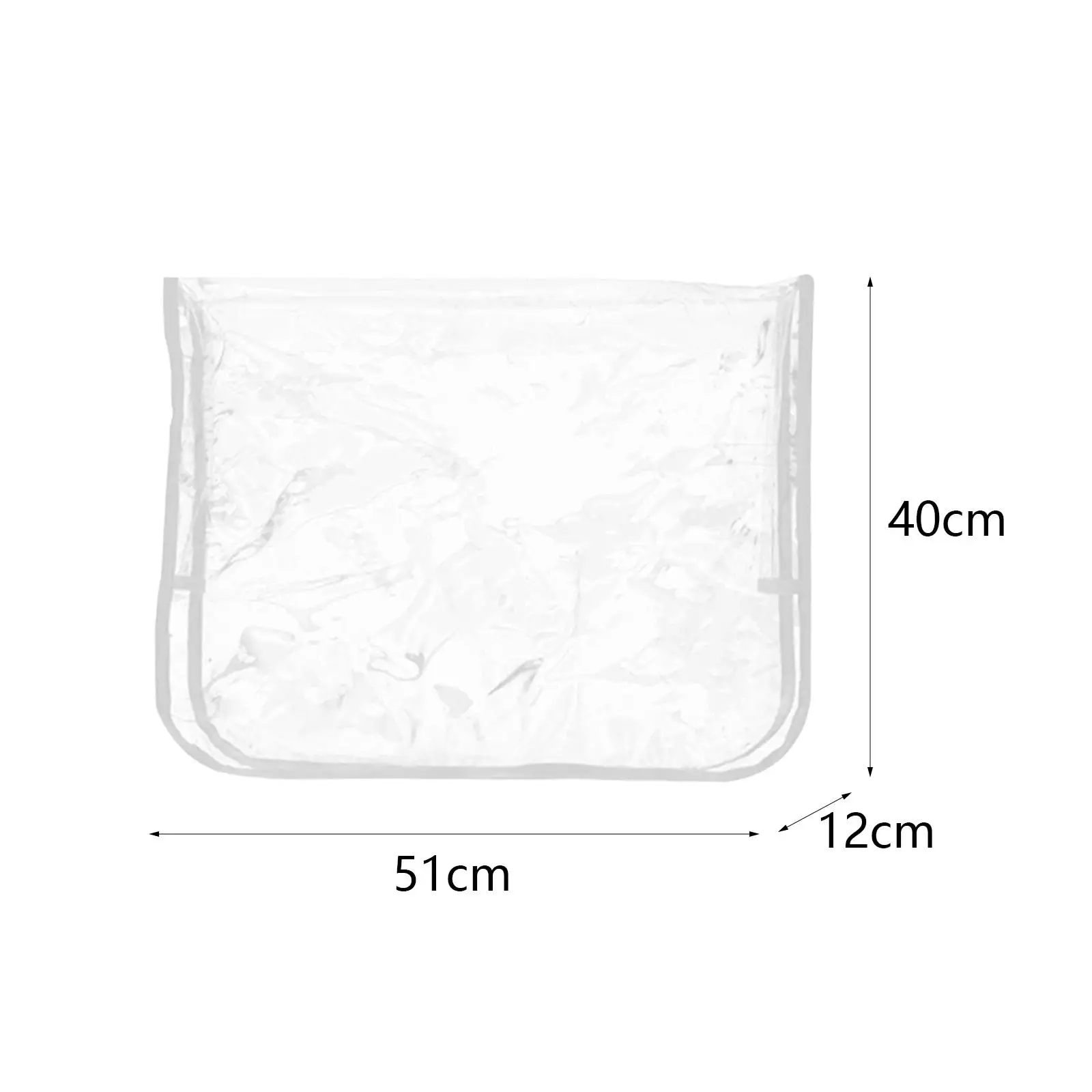 Chair Back Cover Clear Portable Lightweight Sturdy Chair Protect Cover Styling Chair for Hairdressing SPA Beauty Center Salon 6