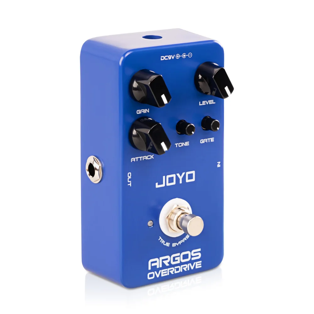 JOYO JF-23 ARGOS OVERDRIVE Guitar Effect Pedal 6 Overdrive Tones Built-in Noise Gate Circuit True Bypass Electric Guitar Pedal