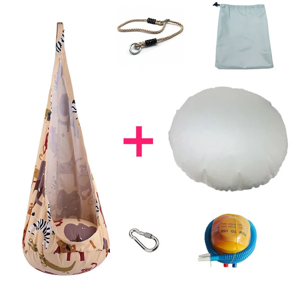 Creative Children Hammock Garden Furniture Swing Chair Indoor Outdoor Hanging Seat Child Swing Seat Patio Portable 