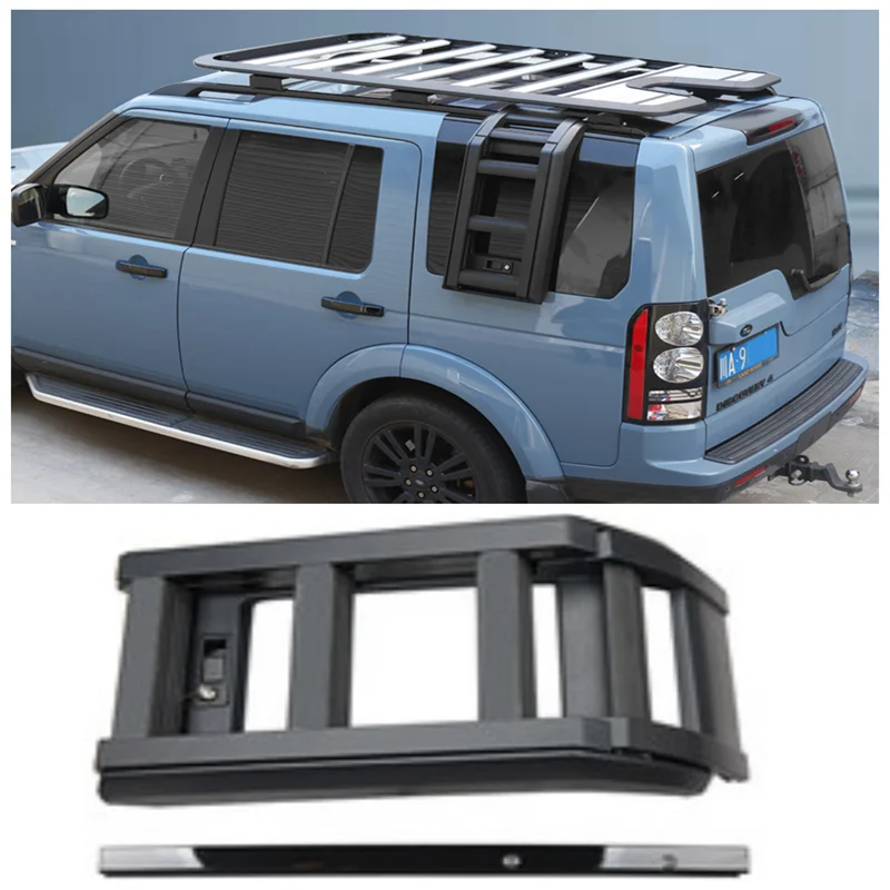 

For Land Rover Discovery 4/5 LR4 2010-2017 LR5 2018-2022 High Quality Car Aluminum Alloy Special Foldable Liftable Roof Ladder