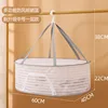 Folding clothes drying net Flat drying net pocket with zipper Folding fishing net Non toxic polyester net 1