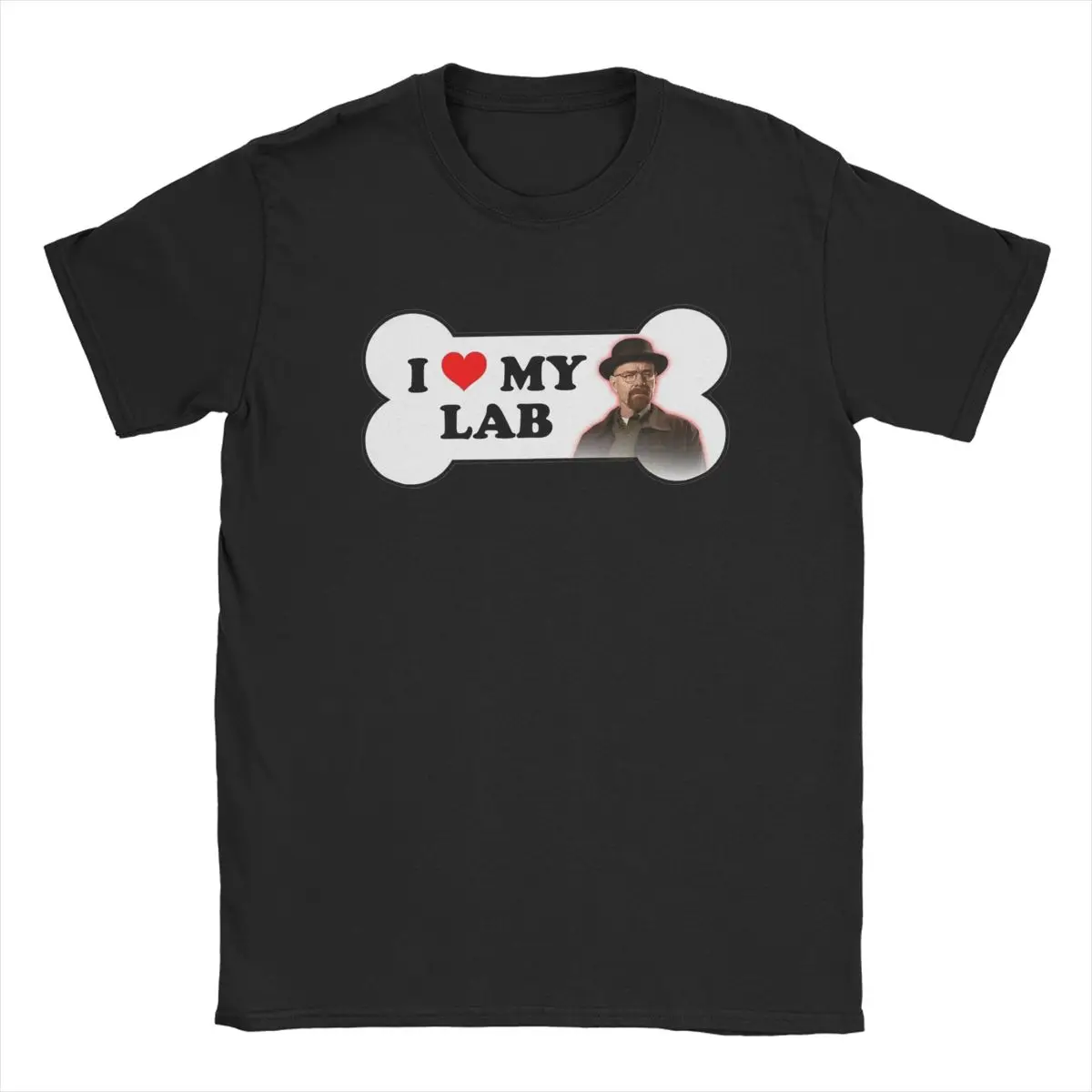 

Футболка мужская с надписью «I Love My Lab Breaking Bad», 100% хлопок