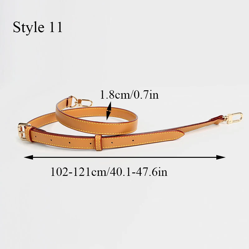 100% Genuine Leather 105CM Bag Strap for LV Neverfull Bags Adjustable  Handbags Straps Crossbody Replacement Bag Accessories