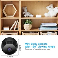 2 pièces A9 Mini caméra Wifi sans fil IP sécurité caméscopes vidéo Vision nocturne caméra Mobile vidéo HD 1080P Surveillance maison intelligente 5