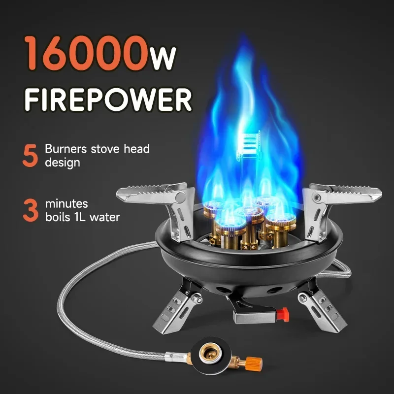 Camping Gas Stove Camping Burner Butane Gas Burner with Piezo Ignition BRS-201A camping cookware