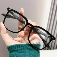 UVLAIK TR90 grand cadre de lunettes carrées femmes hommes mode surdimensionné lunettes myopes optique Prescription lunettes cadre 6