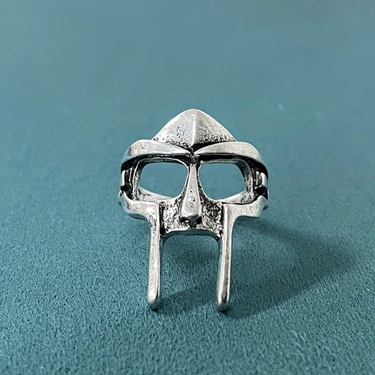 1 個シルバーカラーゴシックレトロメンズリングパンクスタイルエジプト