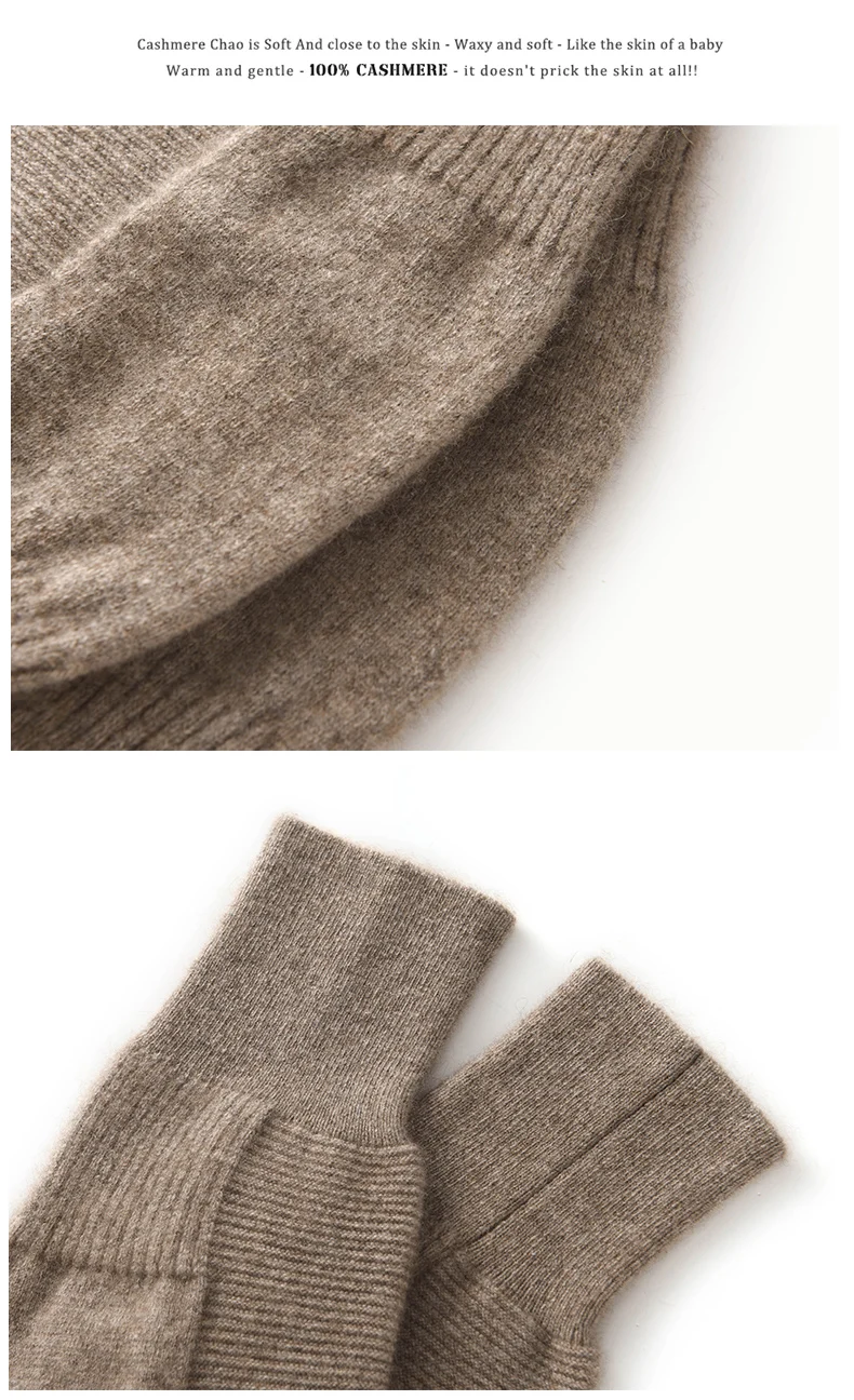 Knieschoner aus 100 % Kaschmir, 35 cm, verlängert, verdickt, Damen-Kniewärmer, Herren, altes kaltes Bein, kältebeständige Knieschoner, Radfahren, winddicht – Detail 18