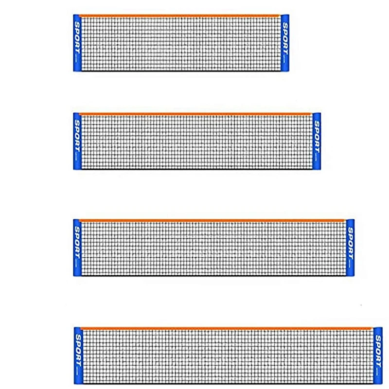Description Picture 2 of item3m/4m/5m/6m Portable Badminton Net Set For Tennis Soccer Sport Kids Adult Volleyball Training Indoor Outdoor Mesh Net Exercise