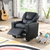 Upholstered Couch sofa, Deluxe Kids Recliner with Cup Holders for Snacks & Drinks - Durable and Easy to Assemble 1