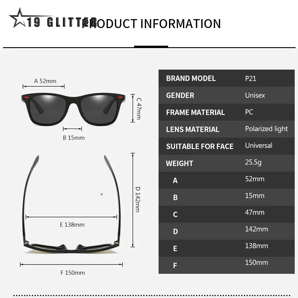 Men's Polarized Sunglasses Luxury Driving Sun Glasses Classic Male Eyewear Sun Goggles Travel Fishing Sunglasses UV400, polarized sunglasses