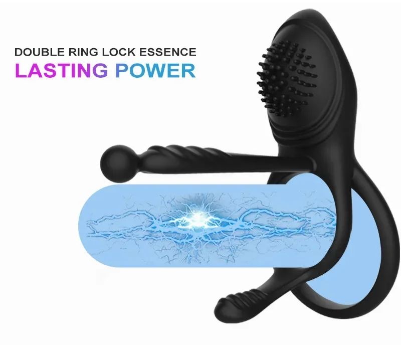 Vibrating Cock ring Couple Vibrator 2