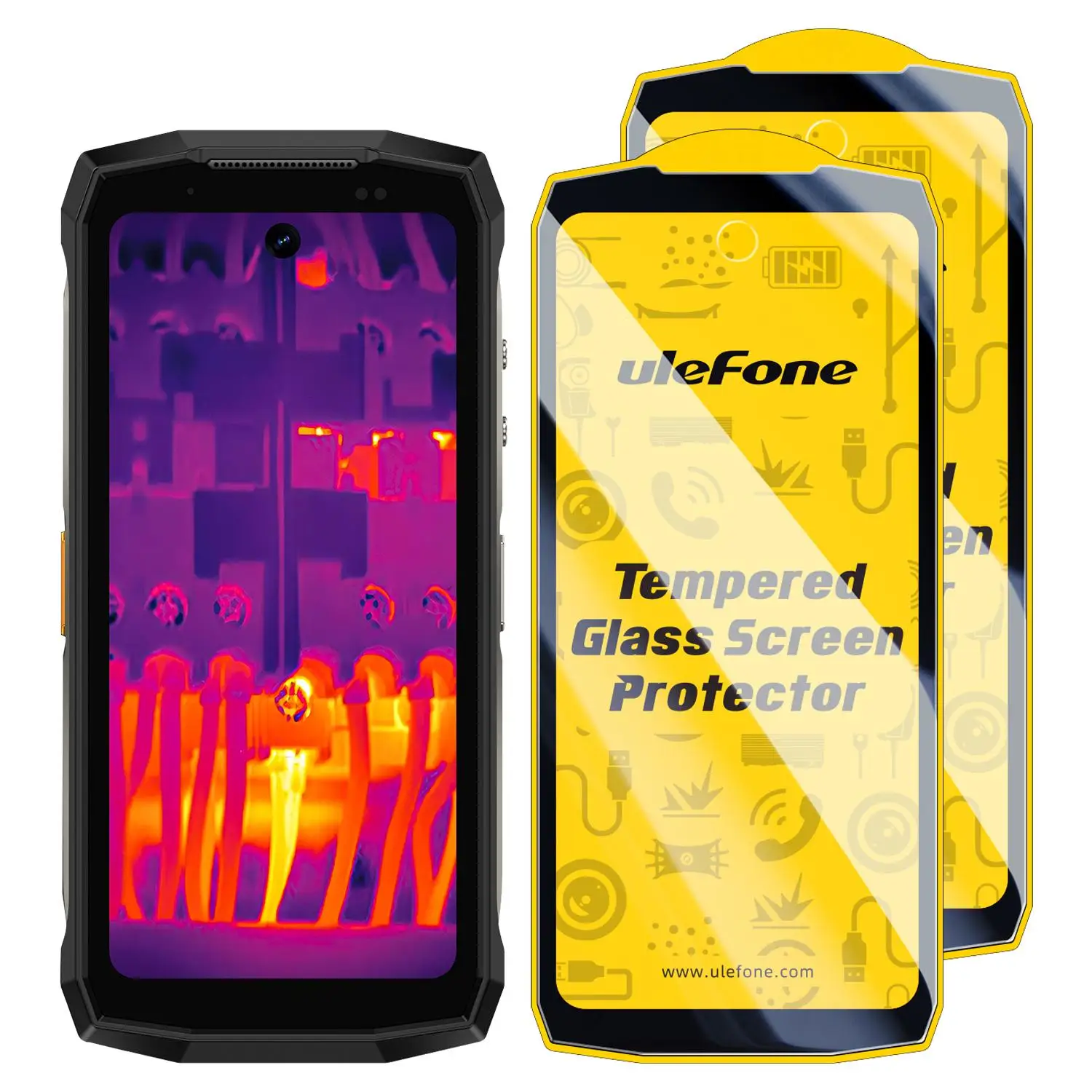 Premium 2-Pack HD Anti-Fingerprint Tempered Glass Screen Protector
