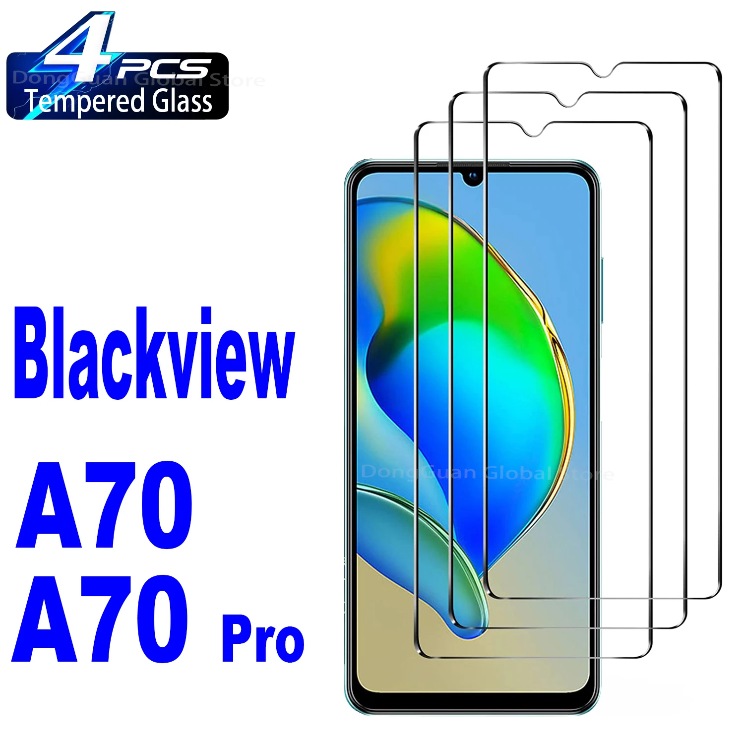 Premium Tempered Glass Screen Protector for Blackview Smartphones