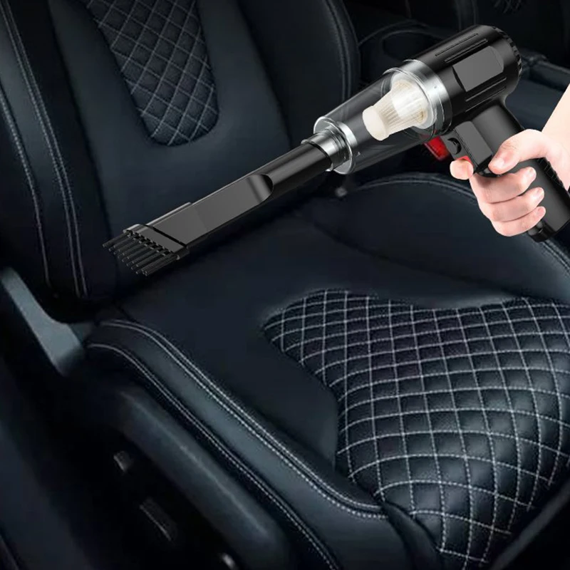 コードレス ハンディ カー掃除機 ポータブル ミニ掃除機 6000Pa