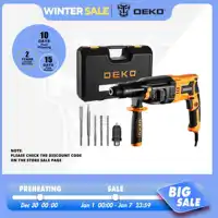 DEKO DKRH26XL80-ST 4 Functions Electric Rotary Hammer Multifunctional Rotary Accessories Electric Demolition Hammer Impact Drill 1