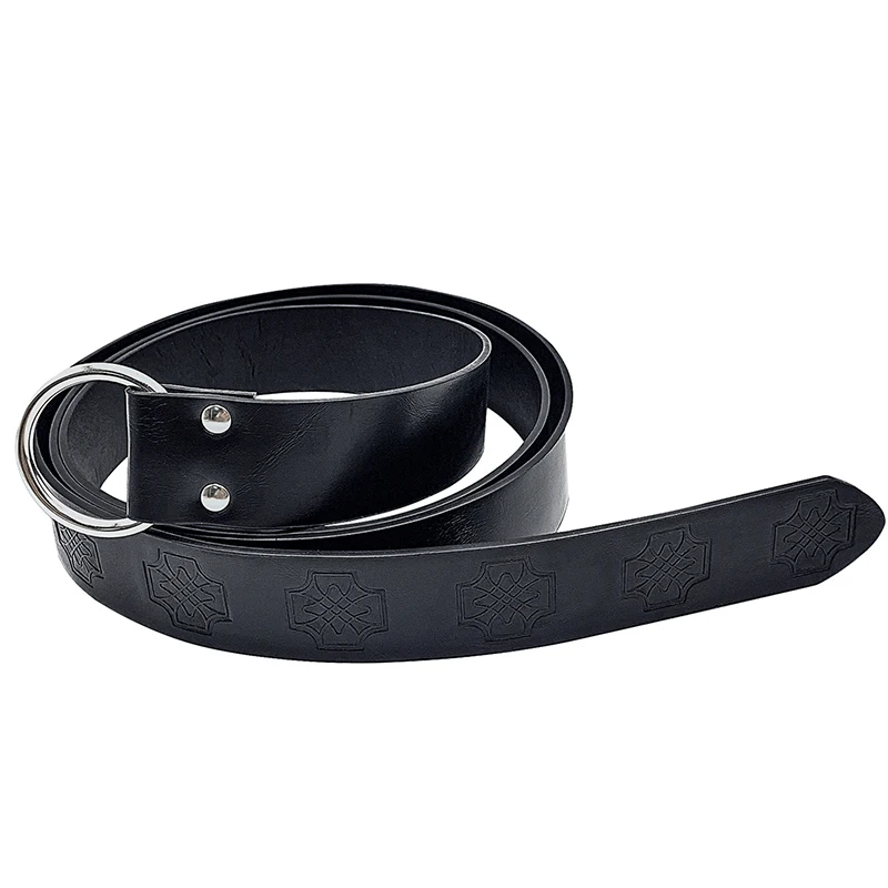 Halloween Hallstatt Medieval Retro Long Knotted Belt Steampunk Gothic Cosplay Costume Accessorie Leather New Knight Waistband