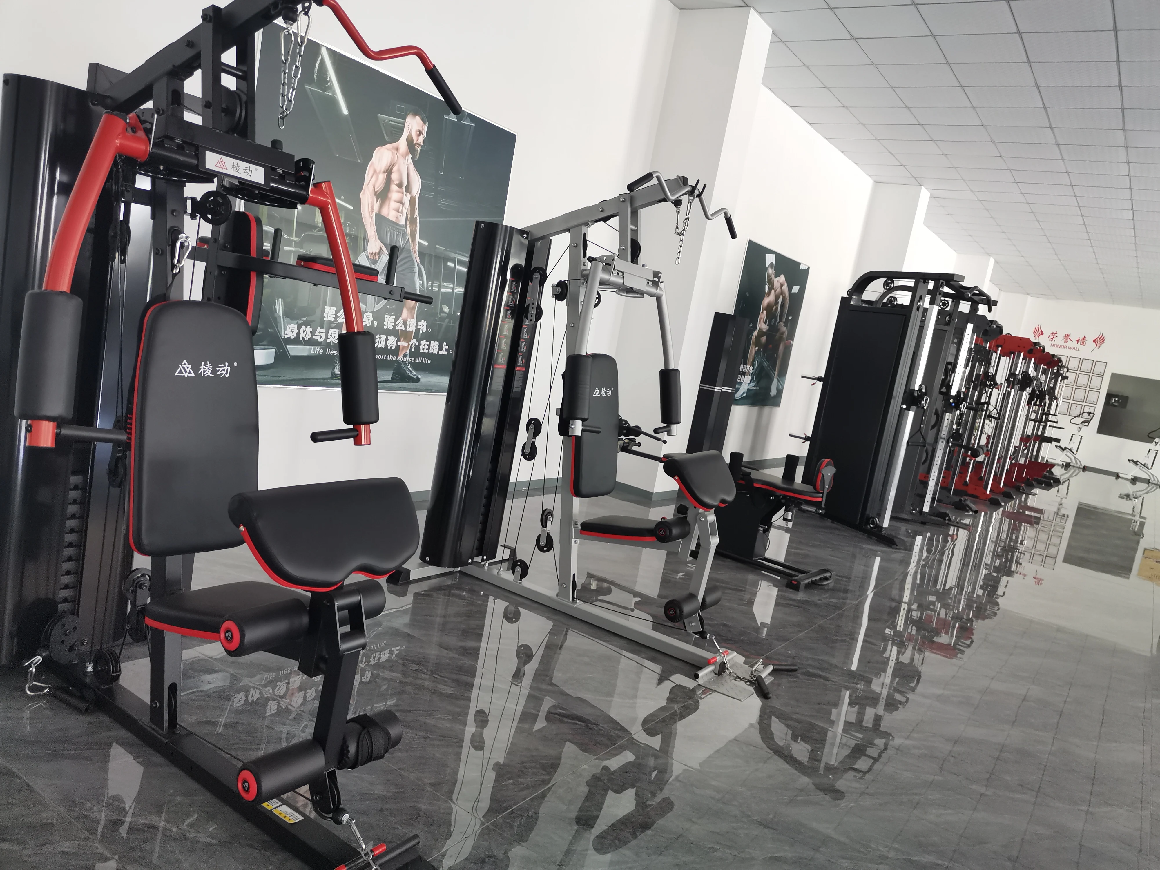 Gym Fitness Equipment Adjustable reclining bench