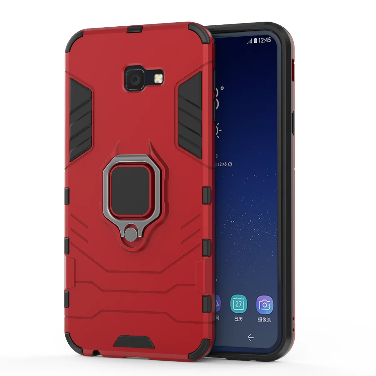Durable Shockproof Ring Stand Phone Case with Stand