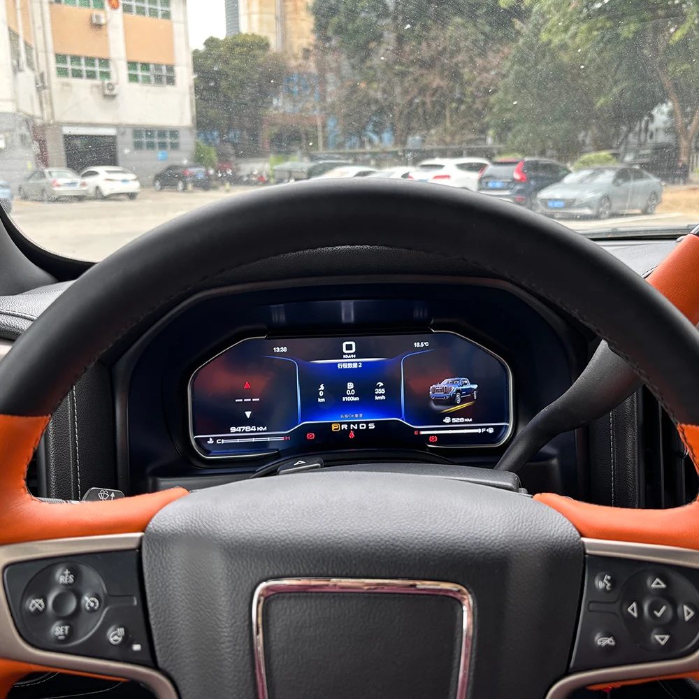 12.3 Inch Linux System Upgrade Dashboard Speed Instrument Digital Cluster For Chevrolet Silverado 2013- GMC-SIERRA 2014-