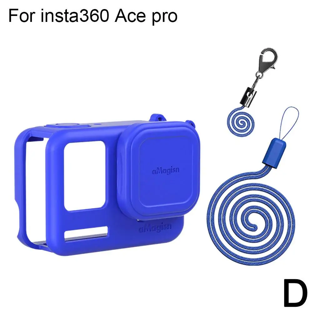 Insta360 Ace Pro 보호 케이스, 스포츠 카메라 보호 액세서리, 실리콘 커버, Insta360 Ace용 보호 케이스