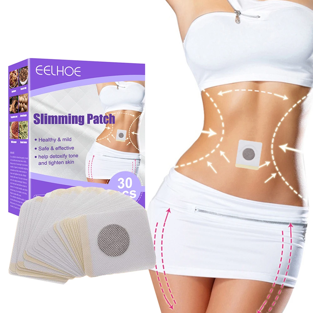 Body Repairing Patches 30pcs Ingredient Safety Muscle Tightens Helping Digestion Enhance Body Portable for Skin Absorption
