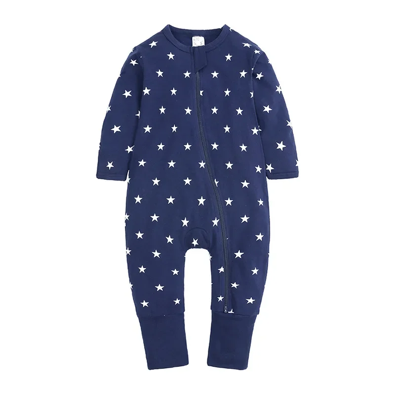 Baby Jumpsuit Newborn Pajamas Cotton Long-sleeved Romper for Spring Autumn
