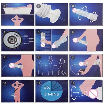 Male penis pump water vacuum pump penis extender dick pump penis erection penis enlargement pump for penis sex toys 6