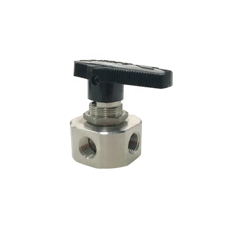 

Stainless Steel 4 Way Instrument Ball Valve