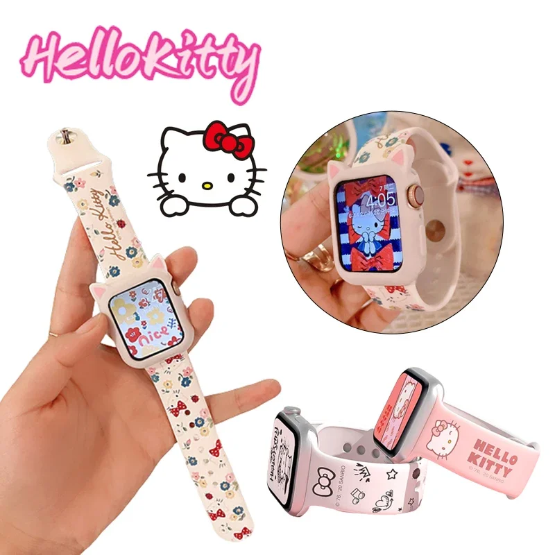 Watch Series Apple Watch Hello Kitty Sanrio Hello Kitty Case+strap