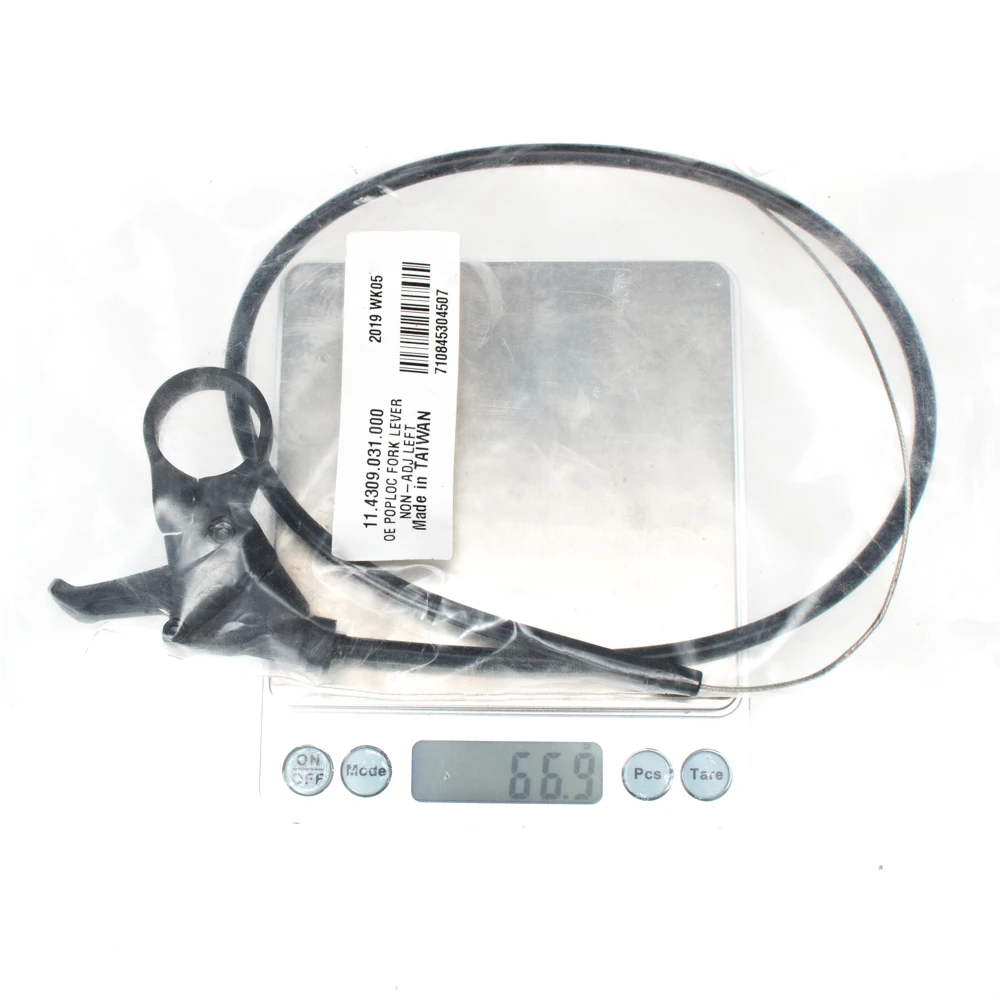 RockShox PopLoc tuas penguncian jarak jauh, Lever tarik kabel 17mm