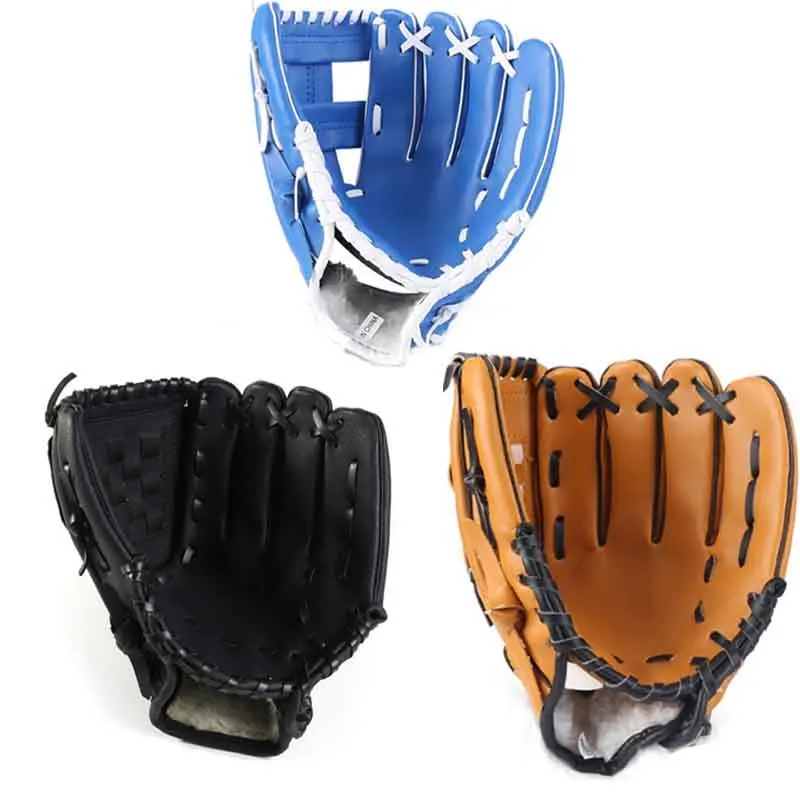 Baseball Glove Softball Practice Equipment 10.5/11.5/12.5 Inch Left Hand For Adult Youth Children Training Gloves ﻿