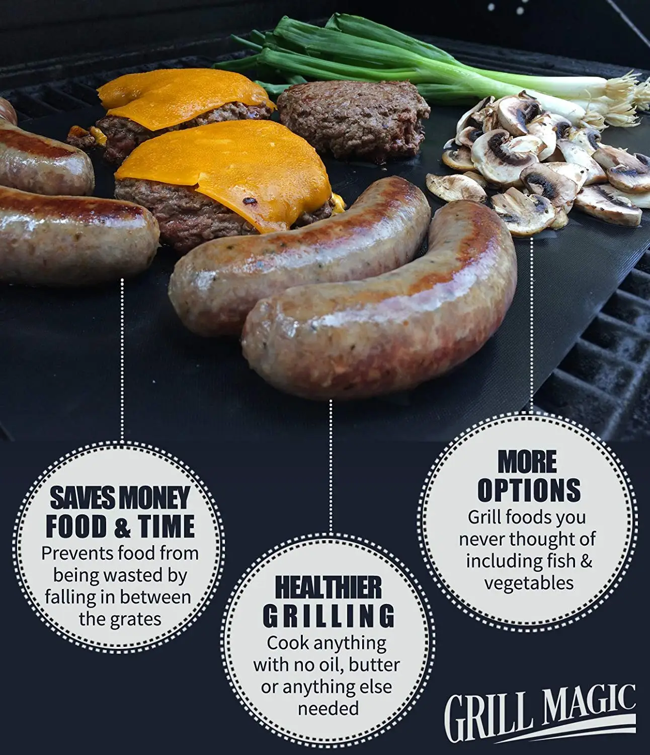 5-10 Pcs BBQ Grill Mat Non-stick Heat Resistant Grill Mat Outdoor Baking Reusable Barbecue Party 40x33cm Accessories bbq grill mat