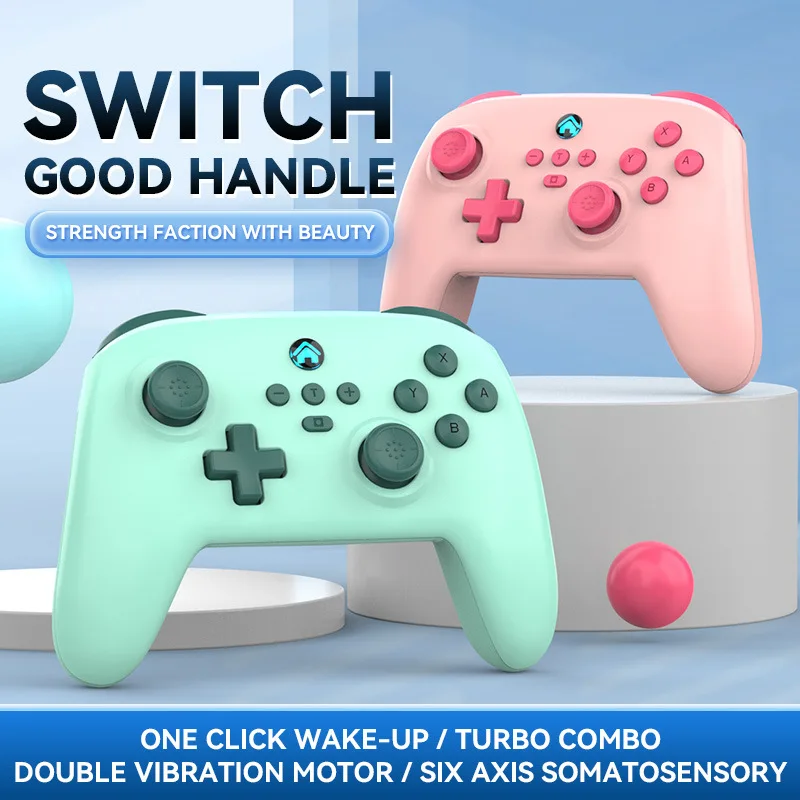 Gileo Joy Pad Pro Controller Controller Wireless Per Nintend Switch/Pc Con Wake-Up 6 Axis Gyro Bluetooth Controller Gamepad