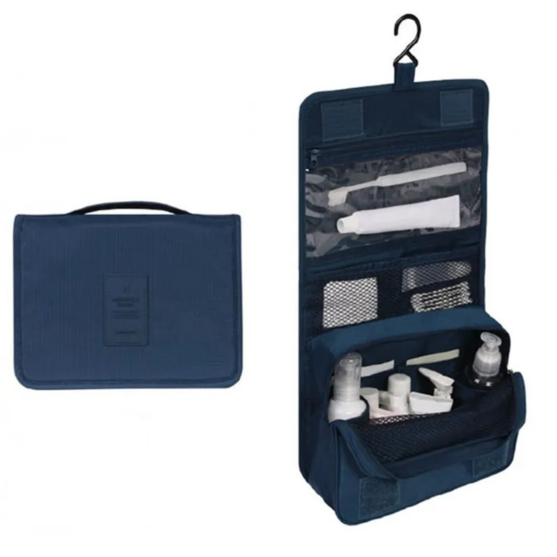 High Quality Women Makeup Bags Travel Cosmetic Bag Toiletries Organizer Waterproof Storage Neceser Hanging Bathroom Wash Bag 2