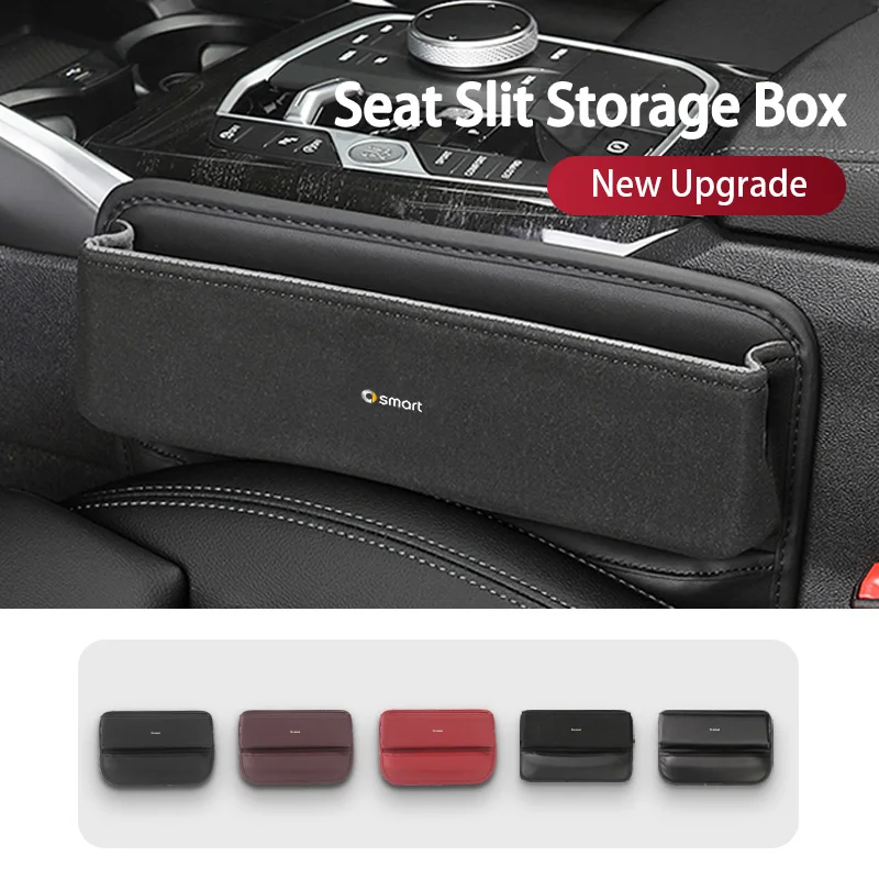 Per Smart Car Seat Gap Filler Organizer Box Tidy Accessori Interni Eq Cabrio Crossblade Roadster City-Coupe 452 454