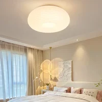 Lampe de Chambre à Coucher Nordique Moderne et Romantique, Luminaire de Style Crème, Lumière Chaude pour Fille et Restaurant 4