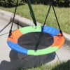 Swing Sets for Backyard, 550LBS Swingset Outdoor for Kids, Basketball Hoop, Climbing Ladder and Nets 5