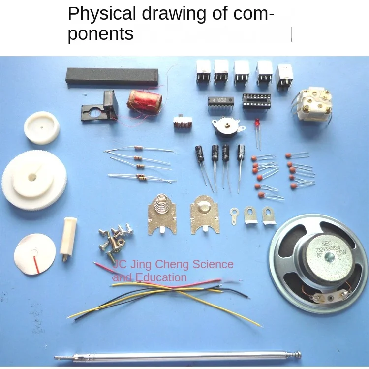 ZX623 Type Medium Wave Short Wave Radio Assembly Kit D7613